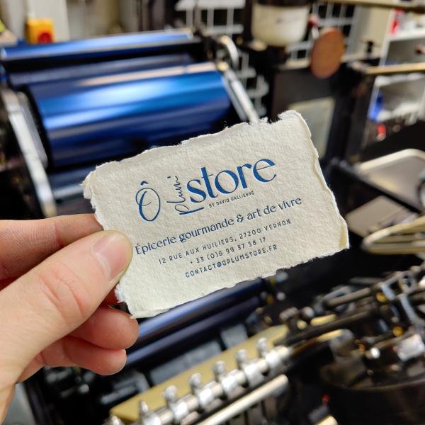 Carte de visite O'Plum Store