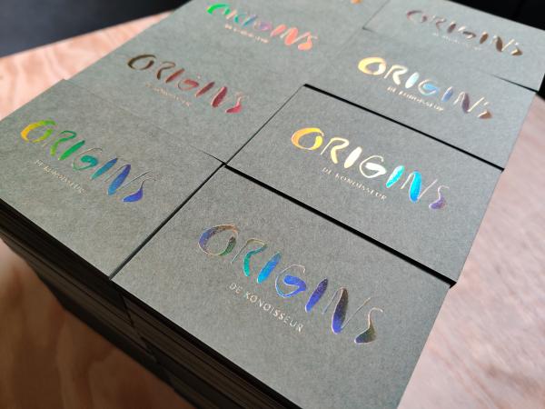 Carte de visite Origins