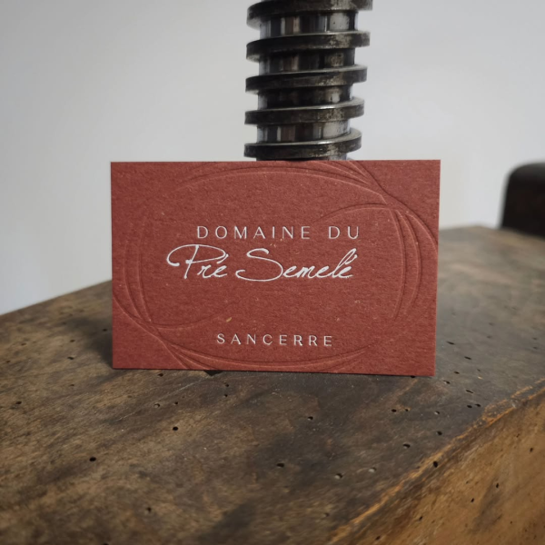 Carte de visite Domaine du Pré Semelé