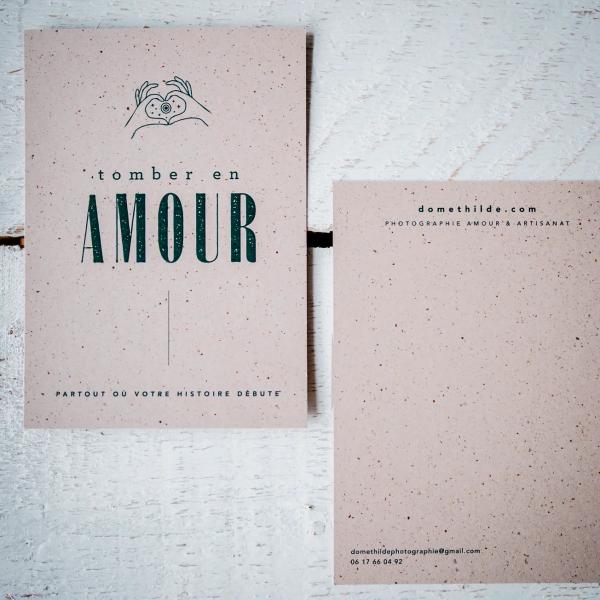 Carte postale Domethilde Photographie - Tomber en Amour