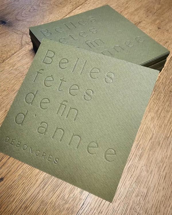 Cartes de voeux Debongrès