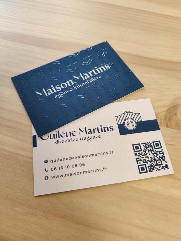 Carte de visite Maison Martins